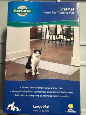 PetSafe ScatMat Indoor Pet Training Mat 48 x 20 inches Large.